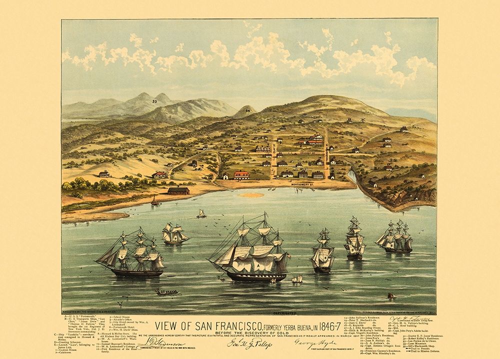 San Francisco California - Bosqui 1847