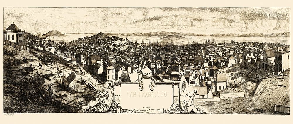 San Francisco California - 1856