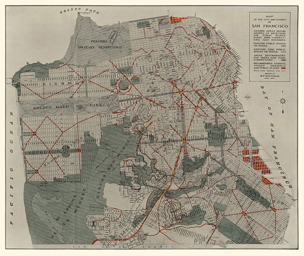 San Francisco California - Bennett 1905