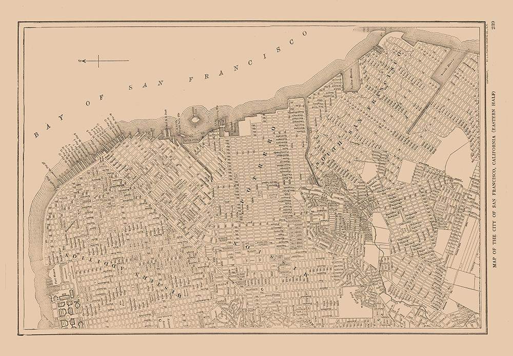 East San Francisco  California - Reynold 1921