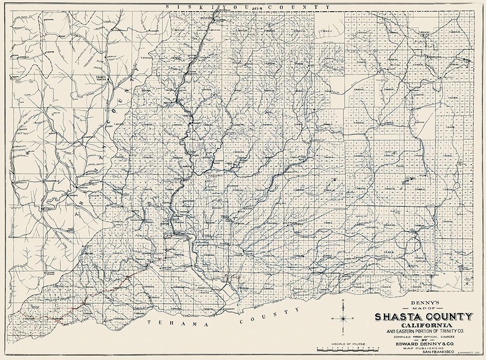 Shasta California - Denny 1904