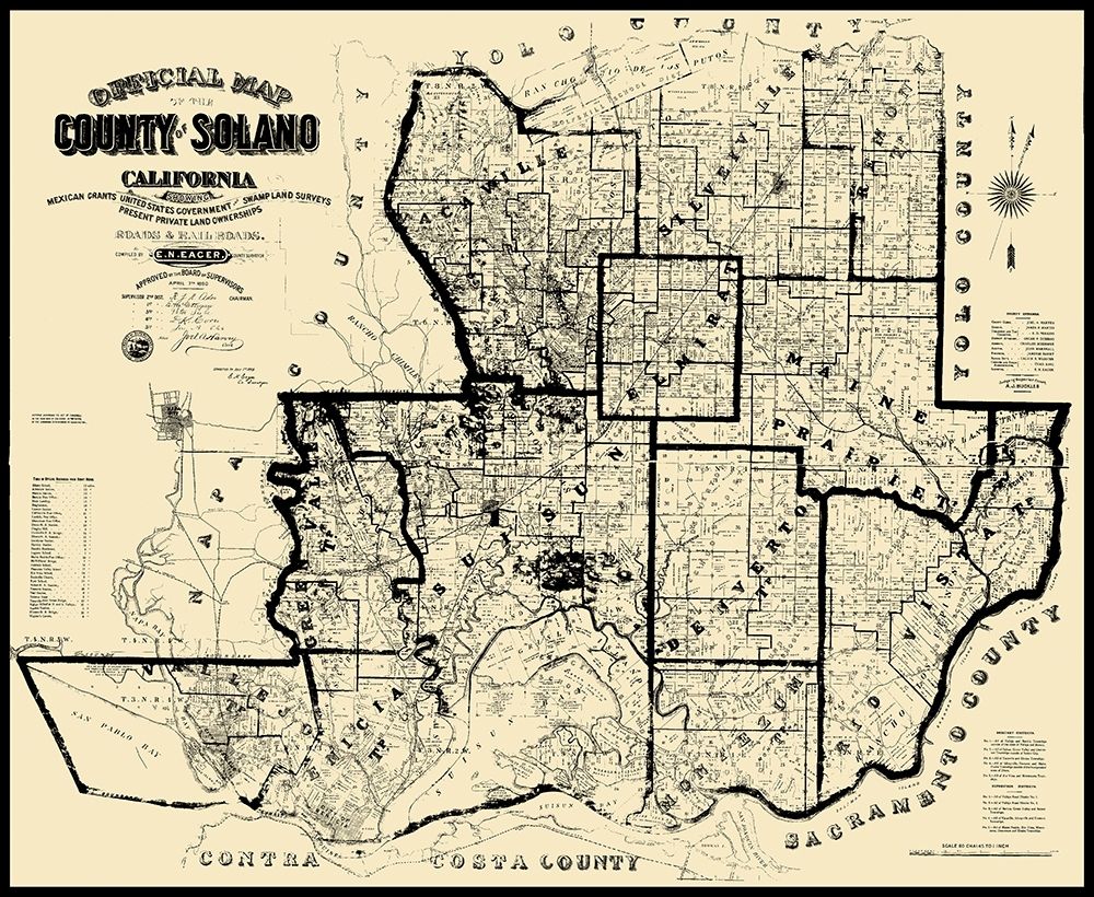Solano California Landowner - Eager 1890