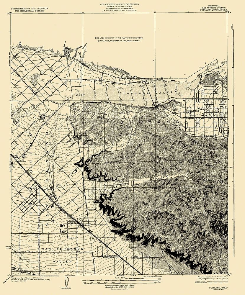 Stockton California Quad - USGS 1926