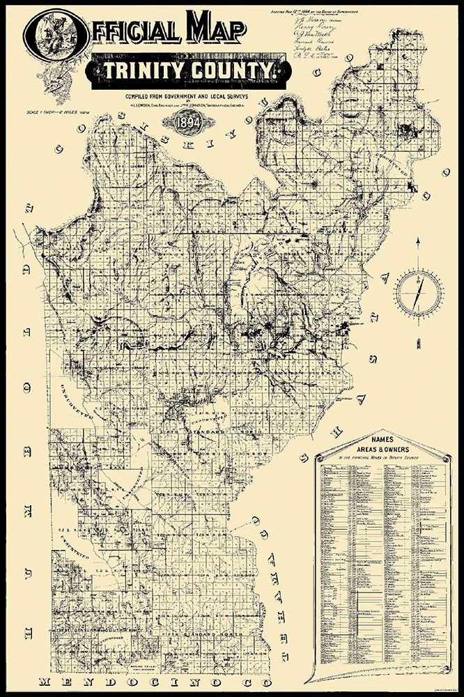 Trinity California - Lowden 1894