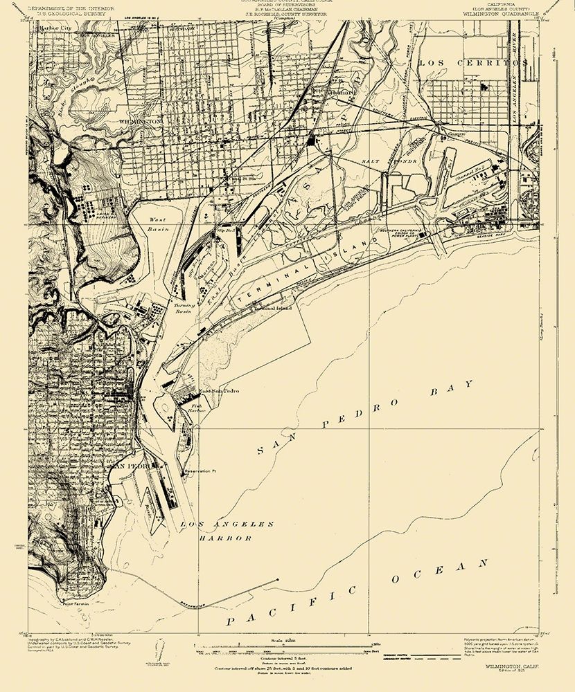 Willow Ranch California Quad - USGS 1925