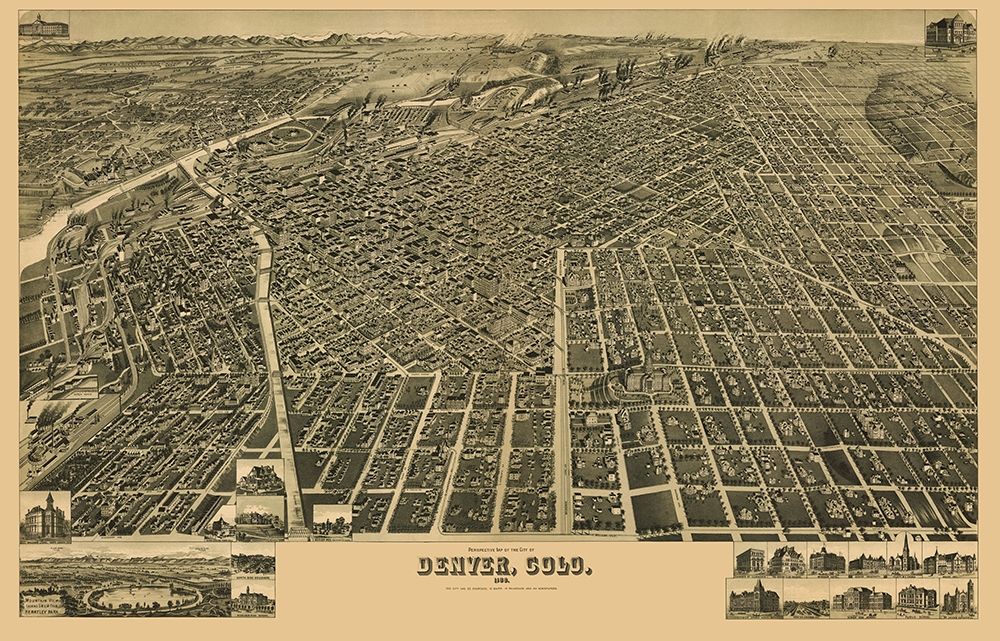 Denver Colorado - Wellge 1889