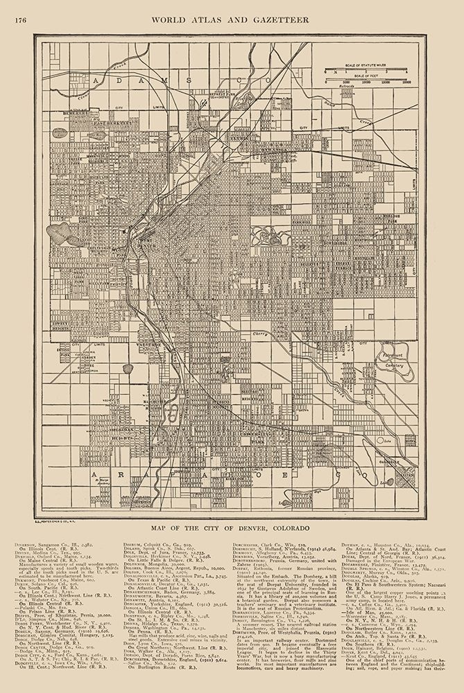 Denver  Colorado - Reynold 1921