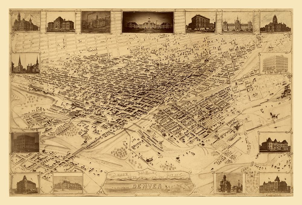 Denver Colorado - Flett 1881