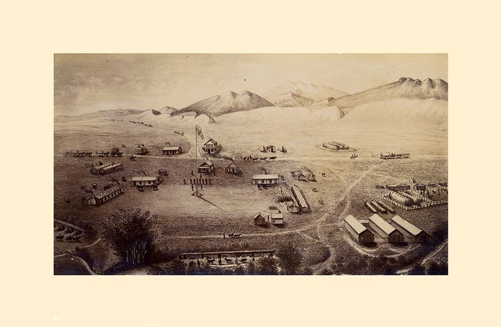 Fort Collins Colorado - Houghton 1865