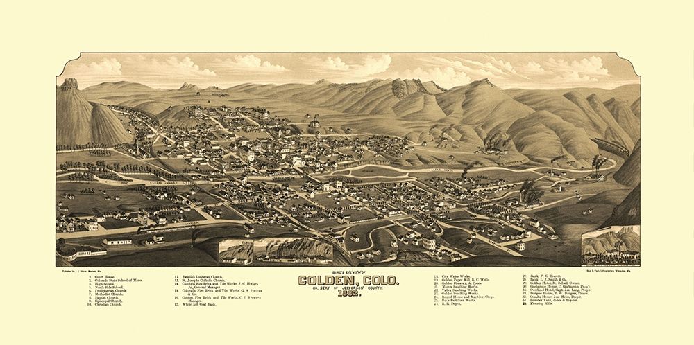 Golden Colorado - Stoner 1882