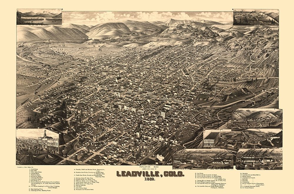 Leadville Colorado - Stoner 1882