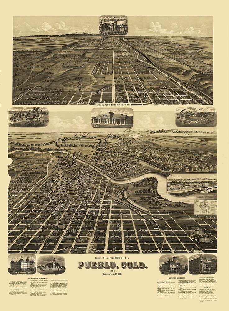 Pueblo Colorado - American Pub Co 1890
