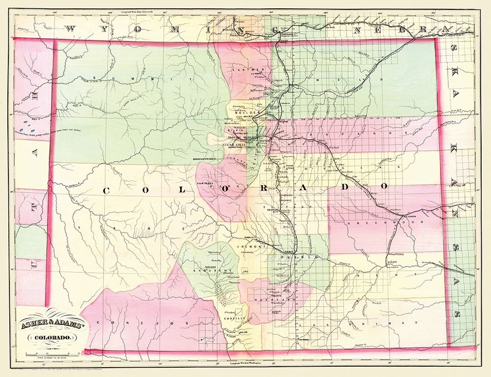 Colorado - Asher  1874