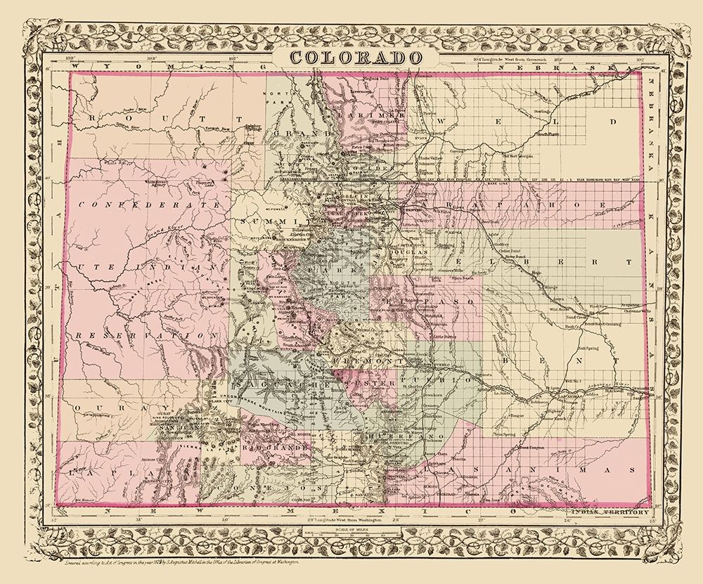 Colorado - Mitchell 1879