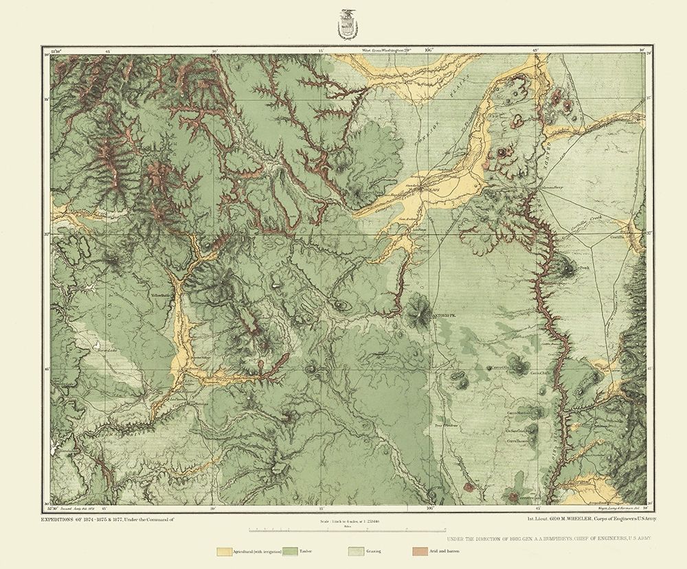 Colorado New Mexico Land Classification Sheet