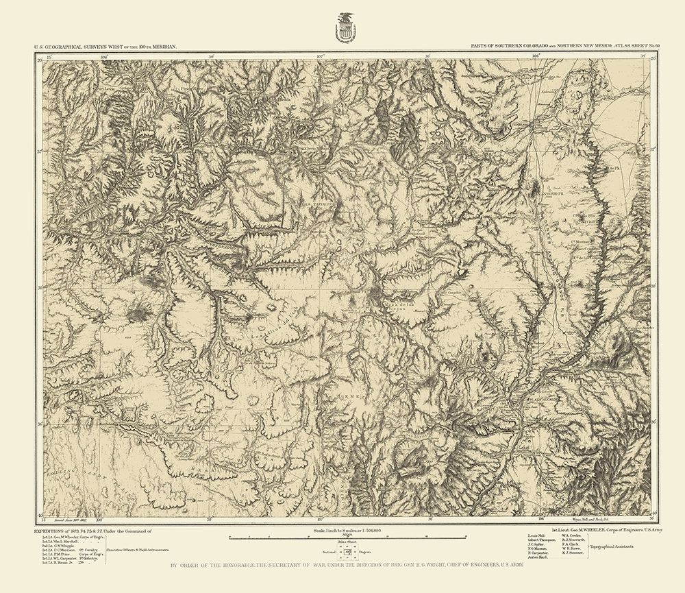 Colorado South New Mexico North Sheet