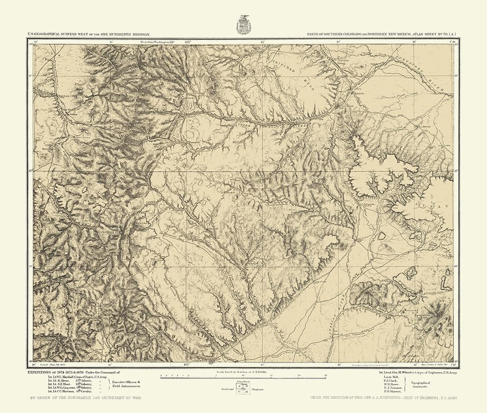 Colorado South New Mexico North Sheet