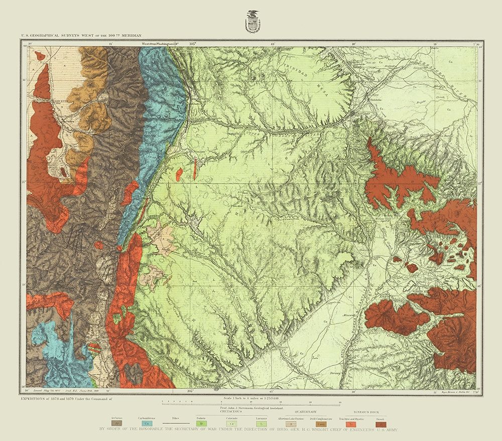 Colorado New Mexico Land Classification Sheet