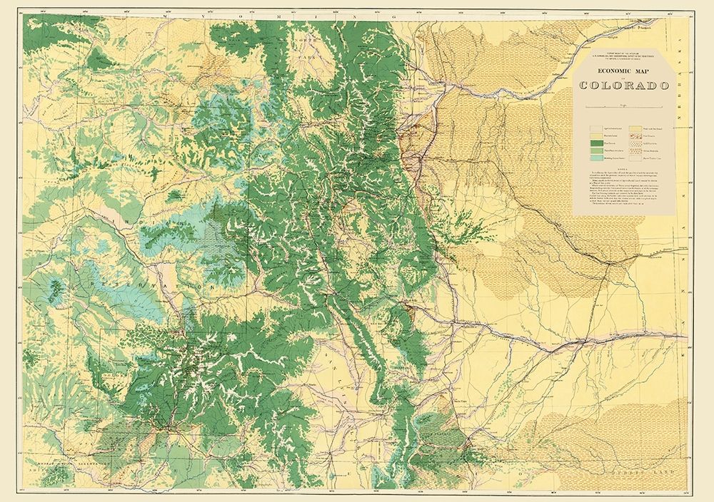 Colorado Colorado Economic - USGS 1881