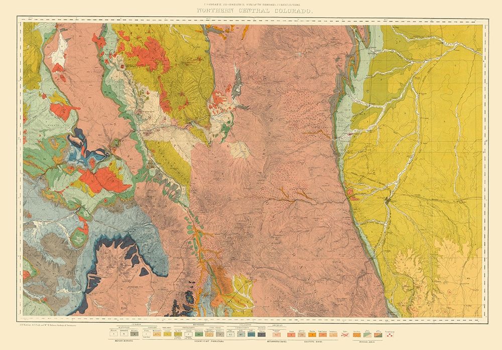 North Central Colorado Economic - USGS 1881