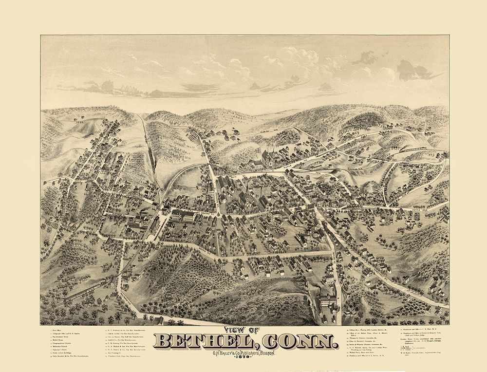 Bethel Connecticut - Bailey 1879