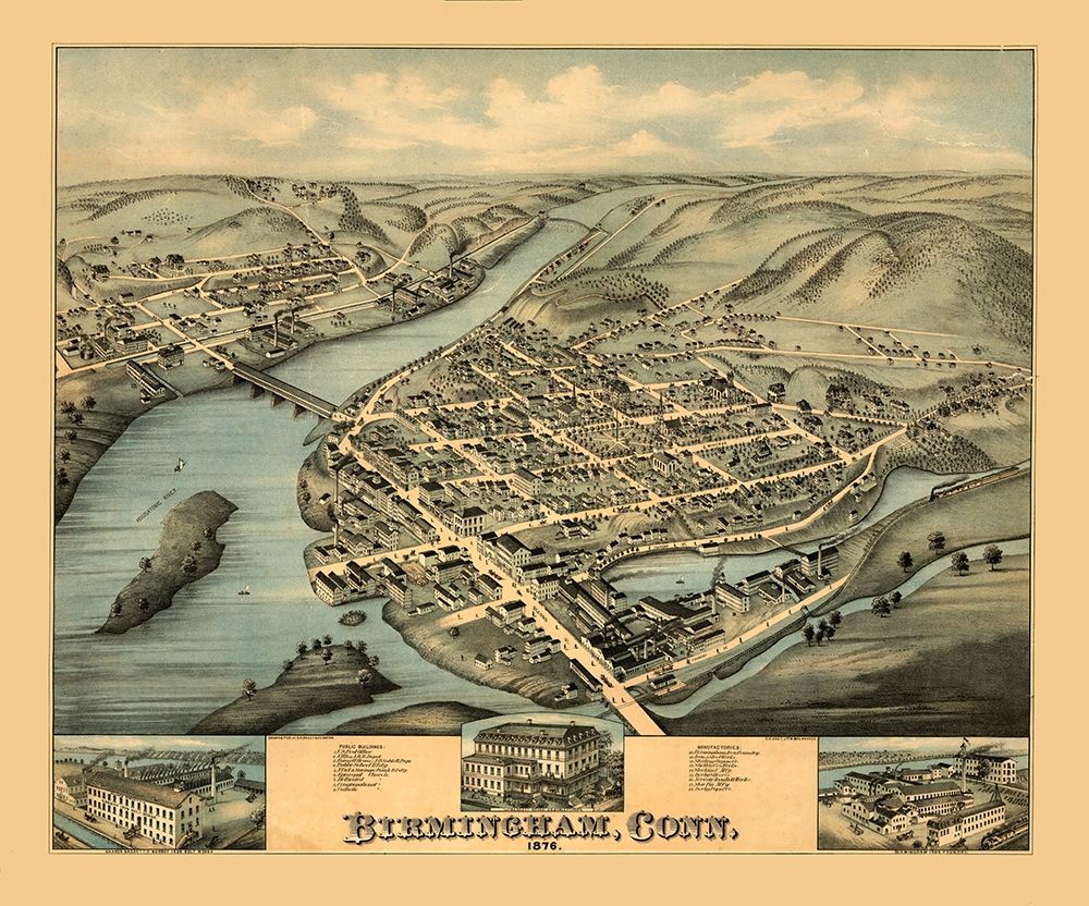 Birmingham Connecticut - Bailey 1876