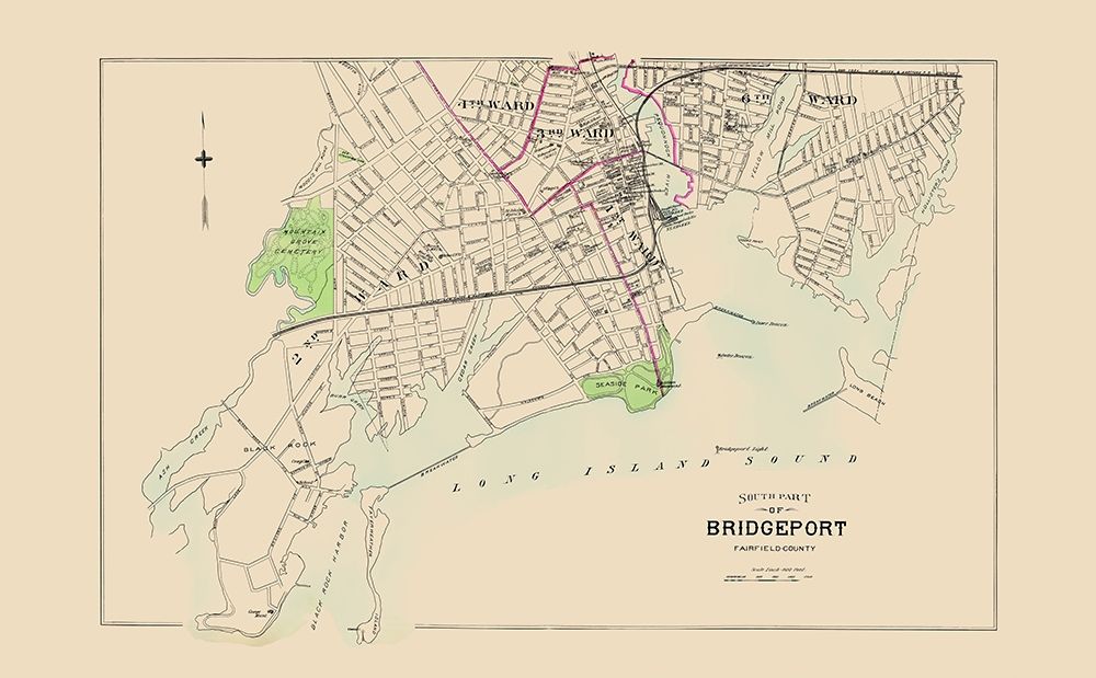 Bridgeport Connecticut Sothth Part - Hurd 1893