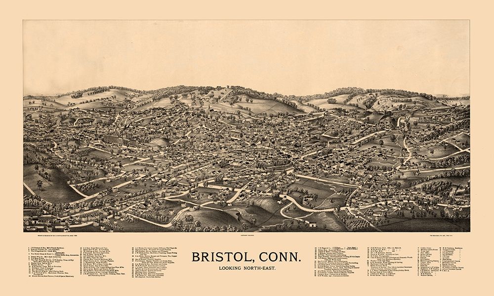 Bristol Connecticut - Norris 1889