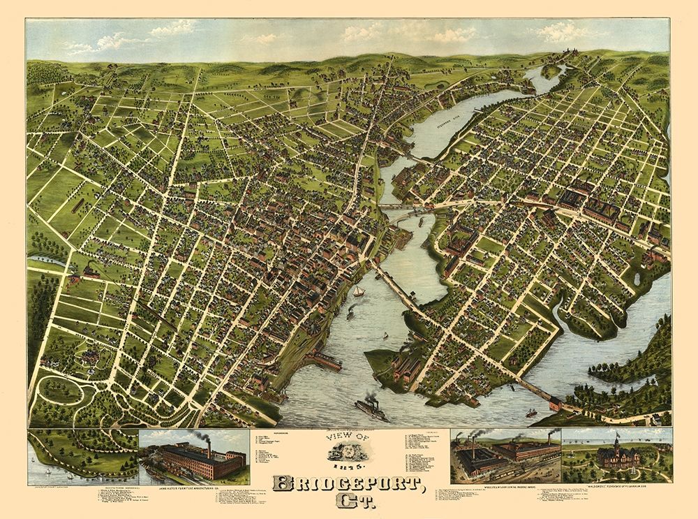 Bridgeport Connecticut - Bailey 1875