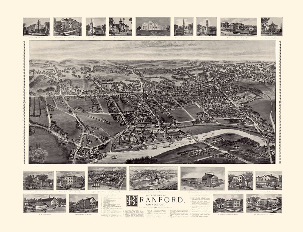 Branford Connecticut - Bailey 1905