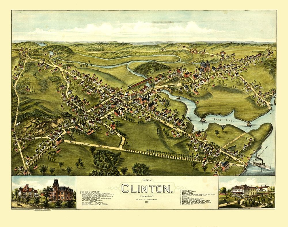 Clinton Connecticut - Bailey 1881