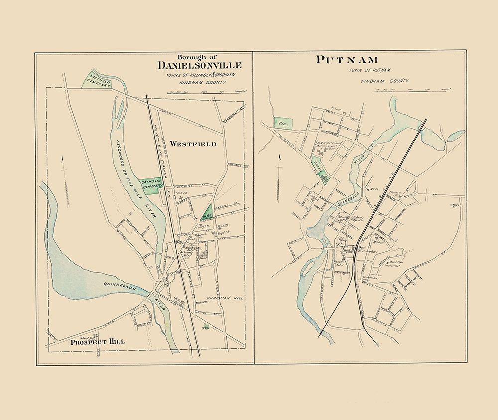 Danielsonville Connecticut - Hurd 1893