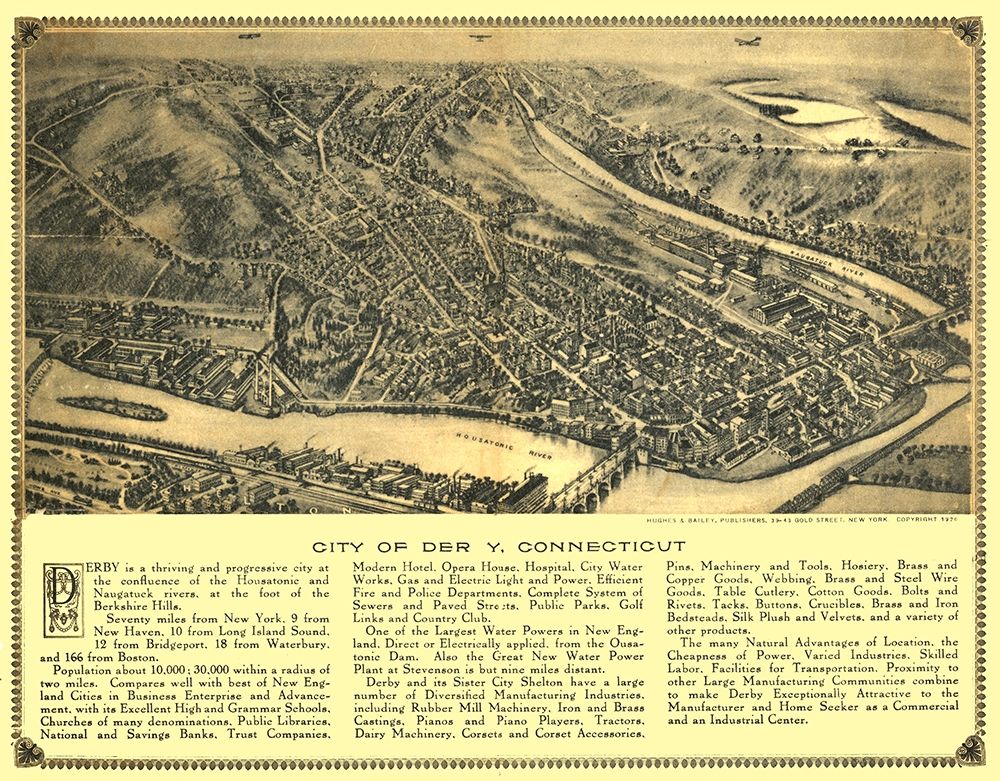 Derby Connecticut - Bailey 1920