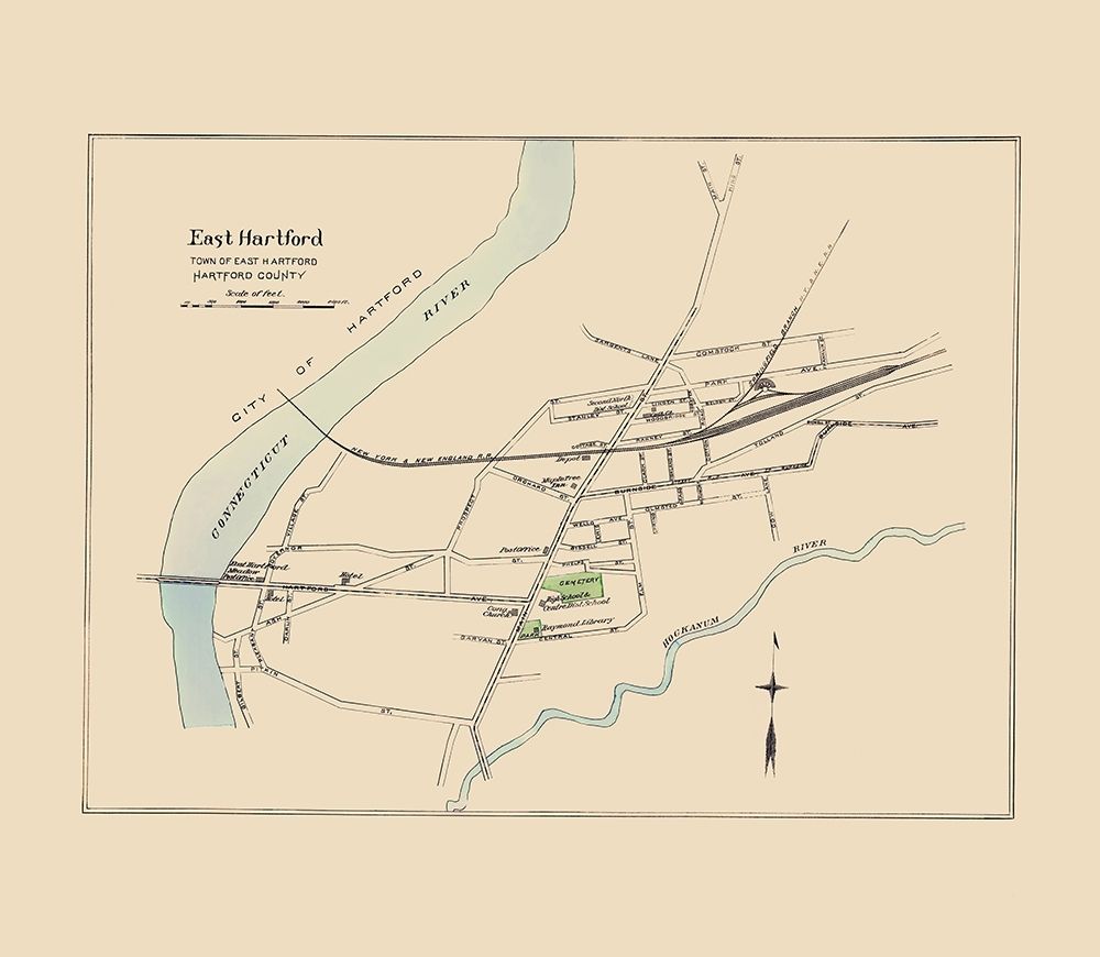 East Hartford  Connecticut - Hurd 1893