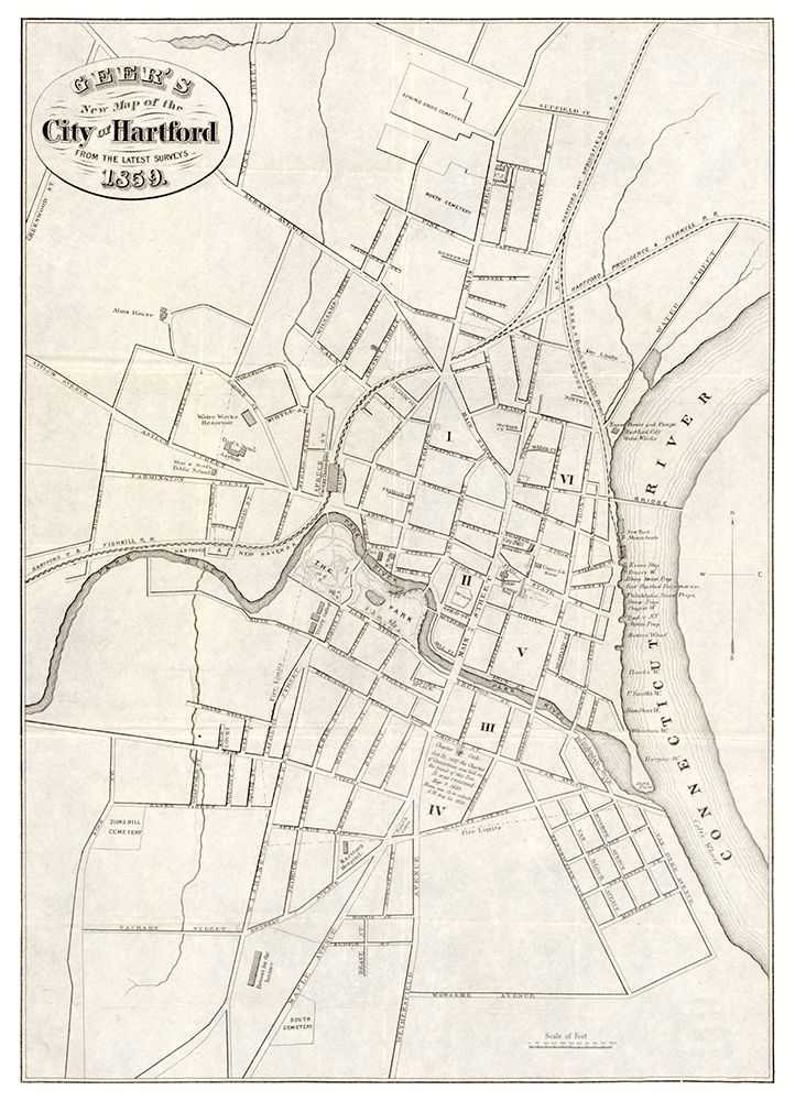 Hartford Connecticut - Geer 1859