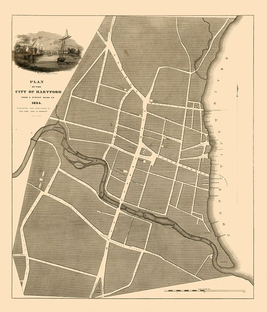 Hartford Connecticut - St John 1824