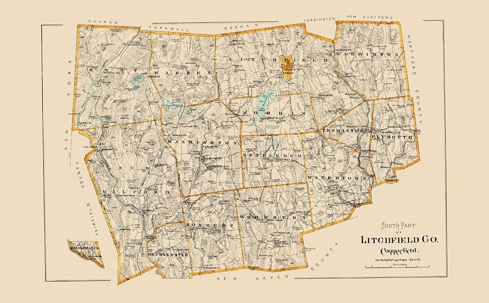 Litchfield Connecticut - Hurd 1893