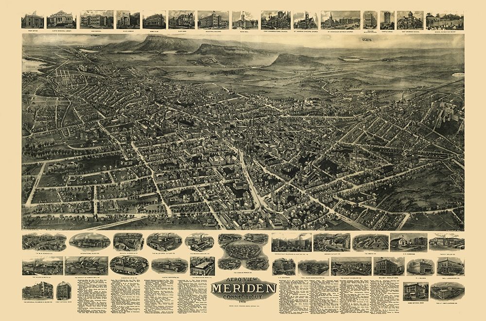 Meriden Connecticut - Bailey 1918