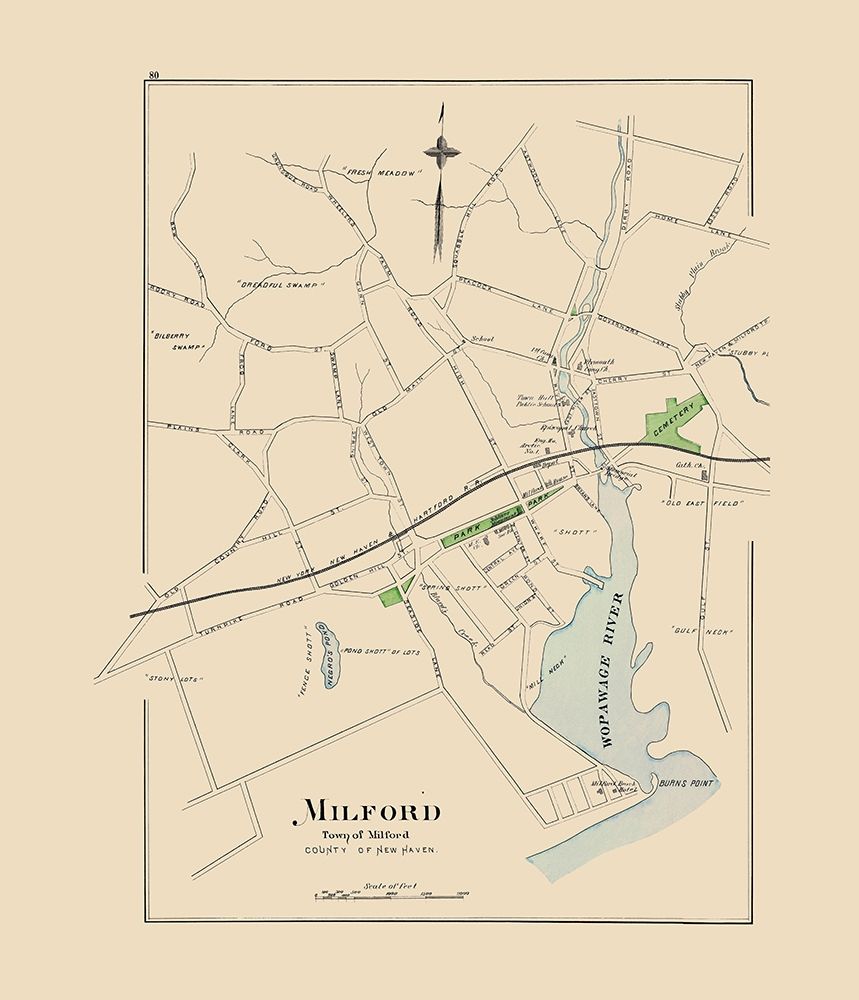 Milford Connecticut - Hurd 1893