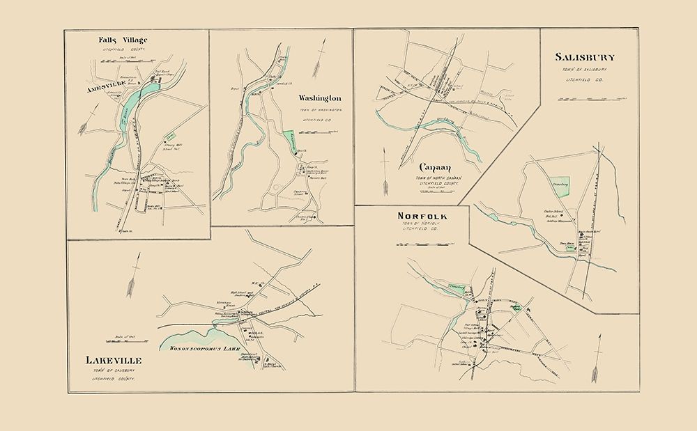 Norfolk Connecticut - Hurd 1893