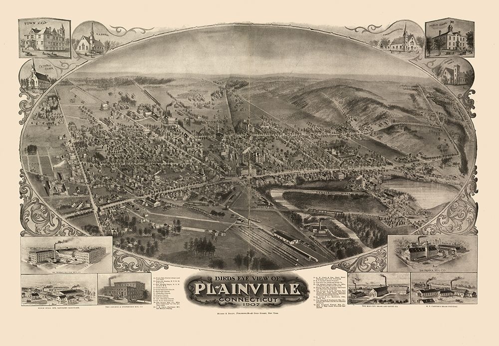 Plainville Connecticut - Bailey 1907