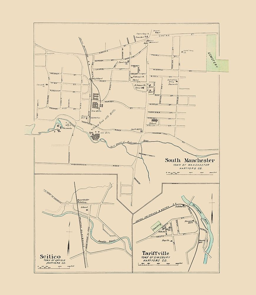 Manchester, South Connecticut - Hurd 1893
