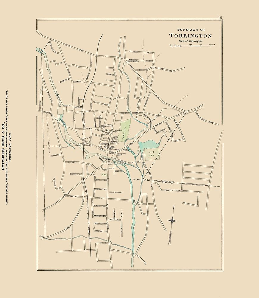 Torrington Connecticut - Hurd 1893