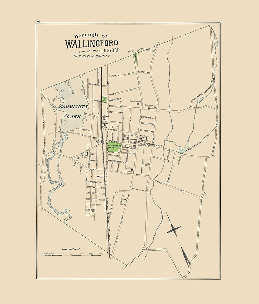 Wallingford Connecticut - Hurd 1893