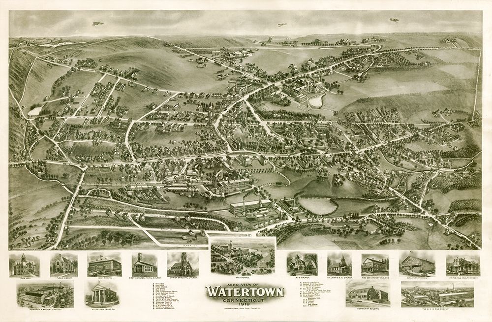 Watertown Connecticut - Bailey 1918