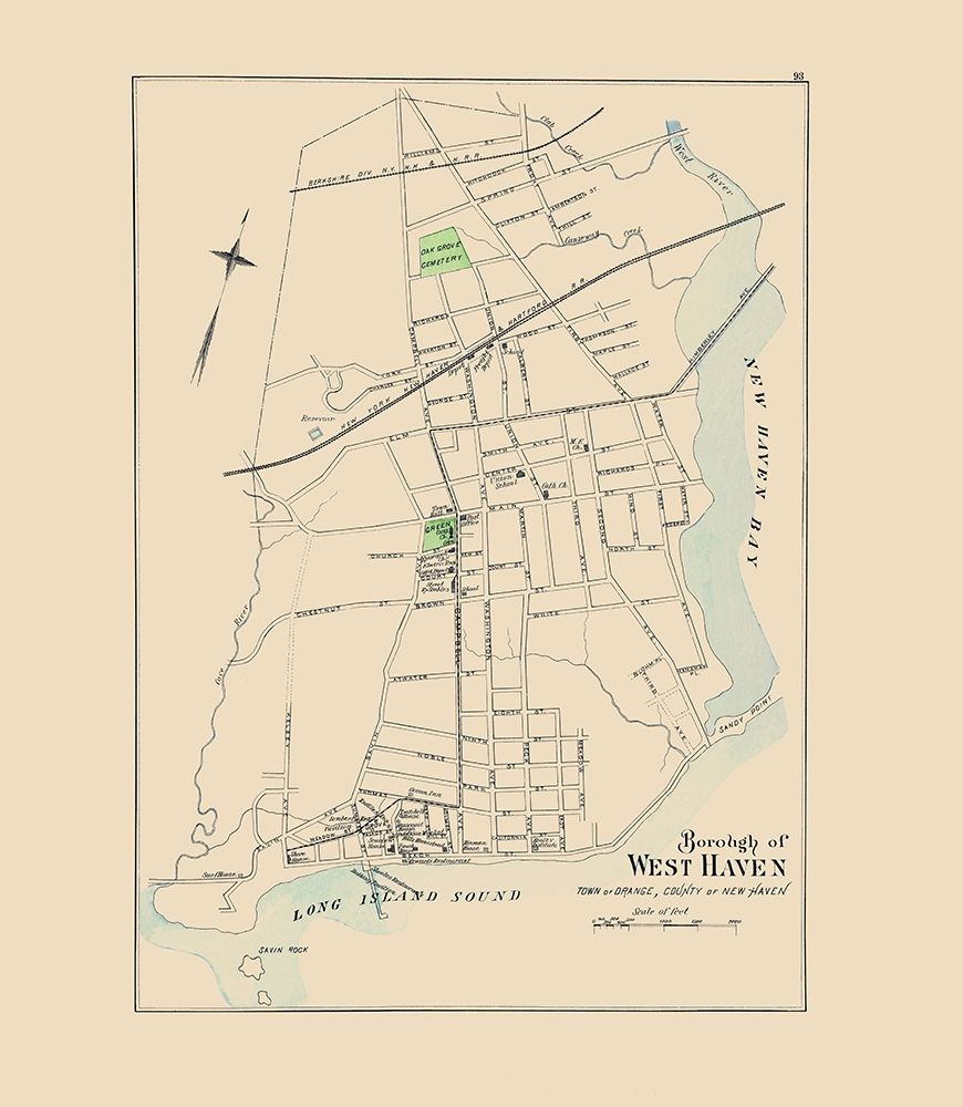 West Haven Connecticut - Hurd 1893