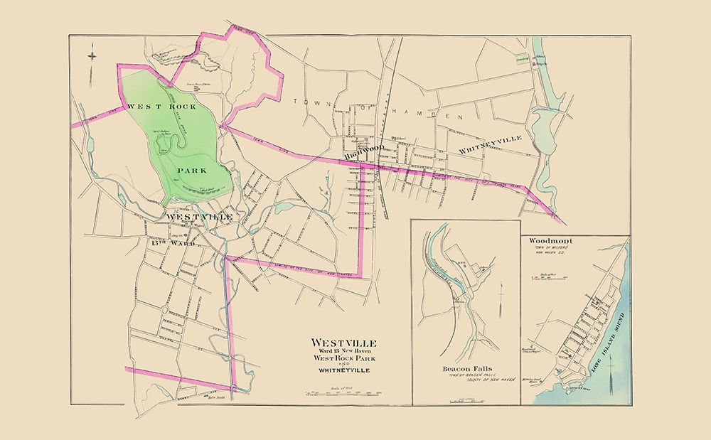 Westville Connecticut - Hurd 1893
