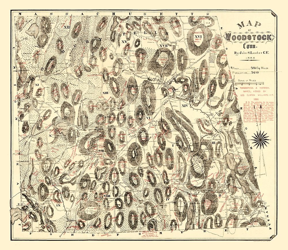 Woodstock Connecticut - Lester 1886