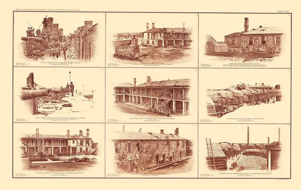 Forts of South Carolina - Bien 1895