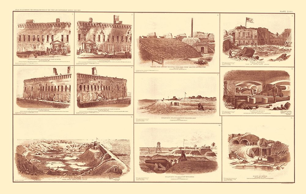 Forts of South Carolina - Bien 1895